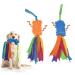 Tekcam 2 Pack Mop Bite Tug for Agility Dog squeaky dogs rope toys outdoor chasing coffin interactive agility dog fun dog toys for small medium-sized dogs dog toy-1