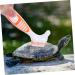 Beaupretty Turtle Shell Cleaning Brush grip cleaning brush turtle cleaning brush aquatic animal cleaning brush hamster cleaning brush toothbrush cleaner tool reptile care plastic water turtle 16x5cm As Shown 2 - Buy Online on SooperMarket.com