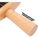 Large Barber Hair Cutting Brush with Wooden Handle Barber Face Brush for Face Neck Duster Hair Cutting Accessories (Brown) - Buy Online on SooperMarket.com