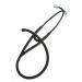 Compatible Replacement Tube by CardioTubes fits Littmann(r) MasterCardiologyI(r) and Littmann(r) Cardiology III(r) Stethoscopes - 7mm Binaurals Black on Black TUBING