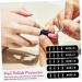 FRCOLOR Nail Protector 200 Sheets Safety mask Protector Nail Care Tools Nail Polish Nail tearable Edge Sticker Protective Agent Protective Film s Sticker Adhesive Tape 3.00X2.50X0.10CMx2pcs As Shownx2pcs - Buy Online on SooperMarket.com