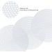 Milkary 100 Pcs Circle Plastic Mesh Sheets for Embroidery and Crafting - 4.5 Plastic Canvas for DIY Projects - Buy Online on SooperMarket.com