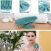 Soft Silicone Body Cleansing Brush - Exfoliating Shower Scrubber for All Skin Types (Dark Green) - Buy Online on SooperMarket.com