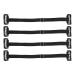 Face Lift Band | Wrinkle Removal Belt - 4 Reusable Pieces with Hair Clip for Face Shaping (Black) - Shop Now - Buy Online on SooperMarket.com