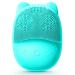 Electric Face Scrubber Silicone Facial Cleansing Brush for Deep Cleanning Exfoliating Waterproof Rechargeble|Vibrating|Massager (Blue)