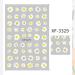 Nail Art Stickers Water Transfer DIY Nail Decals Sunflower and Small Daisy Colorful Transfer Watermark Nail Stickers for Nails Design Manicure Tips Decor - Buy Online on SooperMarket.com