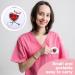 Berlune Nurse Gifts - 6 Piece Compact Mirror Set for Women | Nurse Appreciation & Graduate Gifts | Double-Sided Magnifying Metal Pocket Makeup Mirrors - Buy Online on SooperMarket.com
