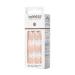 KISS imPRESS So French Press-On Manicure Nail Kit | PureFit Technology | Medium Length Nails | Includes Prep Pad, Mini Nail File, Cuticle Stick | 30 Fake Nails - Buy Online on SooperMarket.com