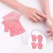 Beaupretty Gel Gloves Moisturizing Half Finger Spa Gloves for Dry Hands | Pink Hand-Cracked Lotion Gloves - Buy Online on SooperMarket.com
