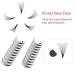 Buy 14D 0.07mm D Curl 13mm Russian Eyelash Extensions - Premade Fans for Stunning Lashes | International Shipping Available - Buy Online on SooperMarket.com