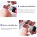 Wisebom 75 Piece Sanding Sleeve Set Accessories Sanding Caps 80/120/180GRIT Sanding Sleeves for Manicure Nail Design Pedicure Nail Art for Precise Sanding and Polishing - Buy Online on SooperMarket.com