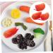 Alipis 9 Pcs Imitation Tomato Fake Tomato for Home Realistic Vegetable Decor Small Vegetable Ornament Red Tomato Figurine Lifelike Vegetable Tomato Artificial Lotus Root Slices Pvc Watermelon Redx3pcs 6.5x3.5cmx3pcs - Buy Online on SooperMarket.com