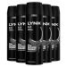 Lynx Black Bodyspray 200 ml x 5 pack