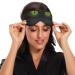 Kaskirky Light Blocking Eye Mask for Business Travel & Meditation - Adjustable for Men and Women, Deep Sleep Comfort, Fat Cat Green Eye Design - Buy Online on SooperMarket.com