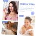 MAGICLULU 2pcs Elastic Shower Hair Ties Towel Shower Cap for Women Hair Drying Cap Shower Cap Hair Ties for Women Hair Bathing Cap Shower Cap for Hair Towel Take a Bath Child Dark Bluex2pcs mediumx2pcs - Buy Online on SooperMarket.com