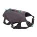 Luffwear dog dishes with bags switchbak all -day comfort with built -in bags for short day trips and everyday activities very small dog breeds granite gray