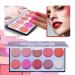 FantasyDay Multifunctional Cosmetics Gift Set - All-in-One Makeup Kit for Face Eyes & Lips - Eyeshadow Palette Lipstick Rouge Mascara | Perfect Makeup Gift Idea - Buy Online on SooperMarket.com
