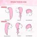 HOMERHYME Hair Drying Towel 3 Pack - Quick Dry, Highly Absorbent & Anti Frizz Hair Turban for Wet Curly Long Hair - Buy Online on SooperMarket.com