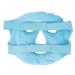 Reusable Gel Beads Face Eye Mask | Hot & Cold Compress for Puffy Eyes Dark Circles Relief | Stress & Migraine Relief Spa Mask (Blue - Buy Online on SooperMarket.com