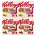 Breakfast Snack Bar Bundle Consisting of Nutrigrain Bars Raisin 6pk x2 & Nutri-Grain Bakes Chocolate Bars 6pk x2 (4 Pack)