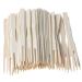 JSGHGDF 100Pcs Wooden Fruit Fork Pick Dessert Forks Tableware