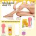 Honey Wax Roller Hair Removal Kit for Sensitive Skin | Soft Wax Warmer with 2 Cartridges, 10 Wipes, 100 Wax Strips - Pink - Buy Online on SooperMarket.com