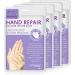 Moulis 4 Pairs Hand Mask Moisturizing Spa Infused Collagen + Essence Vitamins Natural Plant Extracts-Deep Hydration & Moisturizing For Dry Cracked Hands Repair Rough Skin Women &Men