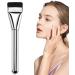 Flat Foundation Brush 5.4'' Flat Makeup Brush Thin Blade Liquid Foundation Brush Soft Bristles Contour Brush Concealer Brush for Streak-Free Coverage Natural Finish - Buy Online on SooperMarket.com