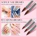 Saviland 31PCS Nail Art Brushes Set - Professional Nail Design Kit for Salon Quality Manicures at Home - Buy Online on SooperMarket.com