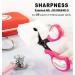 MEUUT 2 Pack Medical Scissors Trauma Shears - 8 inch Heavy Duty Surgical Grade EMT Scissors for EMT Workers, Doctors, Nurses - Pink+Purple - Patented Bandage Scissors - Buy Online on SooperMarket.com