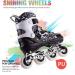 Kuxuan Adjustable Inline Skates for Kids with Light Up Wheels - Camo Roller Blades for Boys and Girls - Size Kids 3-6 US - Buy Online on SooperMarket.com