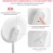 Rechargeable Lighted Makeup Mirror with 1X/10X Magnification | 46 LED Lights | 3 Lighting Modes | Touch Screen Dimmable Vanity Mirror | 90 Rotation | Portable Travel Cosmetic Mirror - Buy Online on SooperMarket.com