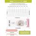 Kalolary 20PCS White Semi Cured Gel Nail Polish Strips - Waterproof Adhesive Full Wrap Stickers with Nail File - UV/LED Lamp Required - Buy Online on SooperMarket.com