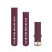 Garmin Quick Release Accessory Band 20 mm- White/Rose Gold, Two Sizes Included,010-12691-05