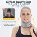 NIMOOD Neck Brace Cervical Collar for Sleeping - Neck Pain Relief Brace - Soft Foam Support - Gray-M - Buy Online on SooperMarket.com
