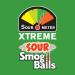 Toxic Waste Sour Smog Balls | 3-Pack Bags - 6 Flavors | Hard Candy with Chewy Sour Center - Buy Online on SooperMarket.com