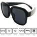 Stylish Retro Mini Glasses - Prescription Sunglasses with XL Lenses Thick Frames & Free Case for Women - 2.5 Diopters - Buy Online on SooperMarket.com