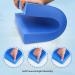 5BILLION XL Foam Balance Pad for Physical Therapy & Yoga - Non-Slip Exercise Pad for Fitness & Stability Workouts - Blue, Large Size (19.6 x 15.7 x 2.4) - Buy Online on SooperMarket.com