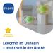 Mam Perfect Night Pacifier Set (2 Pack) - Glow in the Dark Eco-Friendly Tooth-Friendly Baby Pacifiers for 0-6 Months Includes Pacifier Box - Sheep/Sloth Design - Buy Online on SooperMarket.com