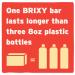 BRIXY Strengthening Shampoo Bar for Thinning Hair | Pumpkin Seed Oil & Rosemary | Vegan pH Balanced Plastic Free - Buy Online on SooperMarket.com