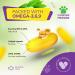 Fish Oil Omega Supplements for Dogs and Cats - 120 Softgels for Pets - Great for Itchy Dry Skin Allergies & Dandruff Furever Friendz - Buy Online on SooperMarket.com