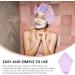 MAGICLULU Hair Protection 4pcs Bunny Ears Dry Hair Hat Hair Ring Quick Dry Coral Fleece Hair Health Violet - Buy Online on SooperMarket.com