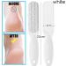 Foot File Foot Scraper for Hard Skin Professional Pedicure Double Side Foot Files Callus Remover Foot Scrubber Metal Foot Rasp Foot Care Tool for Dead Skin Cracked Heels Corn Removal - Buy Online on SooperMarket.com