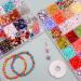 IOOLEEM 28 Grids Plastic Bead Organizer Box - Clear Storage Container with Dividers for Arts and Crafts - 8.6x5x0.66 inch (1 Pack) - Buy Online on SooperMarket.com