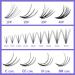 300PCS C Curl 20D 0.07mm Cluster Lashes Extension | 8-16mm Mixed Wide Stem Individual Eyelashes DIY Extensions at Home - Buy Online on SooperMarket.com