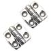 Boat Hinges Stainless Steel Marine Hinges 1-1/2" x 1-1/2" Pair