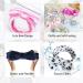 Merkaunis 42 Pcs Cute Bow Hair Band Set - Adjustable Fluffy Headbands for Skincare, Shower, Yoga - Perfect Women and Girls Gift - Buy Online on SooperMarket.com