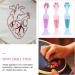Vicasky Geln gel Accessories - 3Pcs Animal Pattern DIY Pens for Rhinestone Nail Art | Premium Nail Accessories - Buy Online on SooperMarket.com