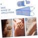 FOYTOKI 1 Set Lotion Back Applicator for Adult Sun Cream Lotion Back Applicator for Women Lotion Back Applicator Tanning Self Tanning Back Applicator Sunscreen Flocking Fingerless - Buy Online on SooperMarket.com