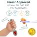 NumNum Baby Spoons Set - Pre-Spoon GOOtensils for Kids Aged 6+ Months - BLW Teething Spoon - Silicone Toddler Food Utensils - 2 Blue/Orange Spoons - Buy Online on SooperMarket.com